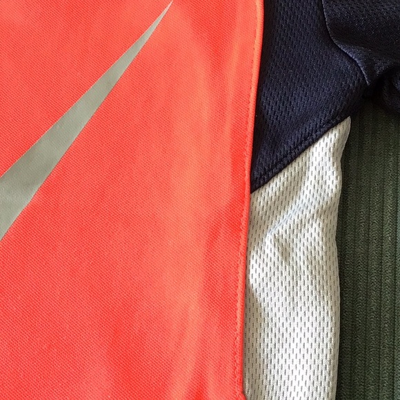 Nike Red and Blue Rashguard Swim Set - Picture 2 of 3